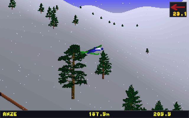 Deluxe ski jump 2.1 dosbox
