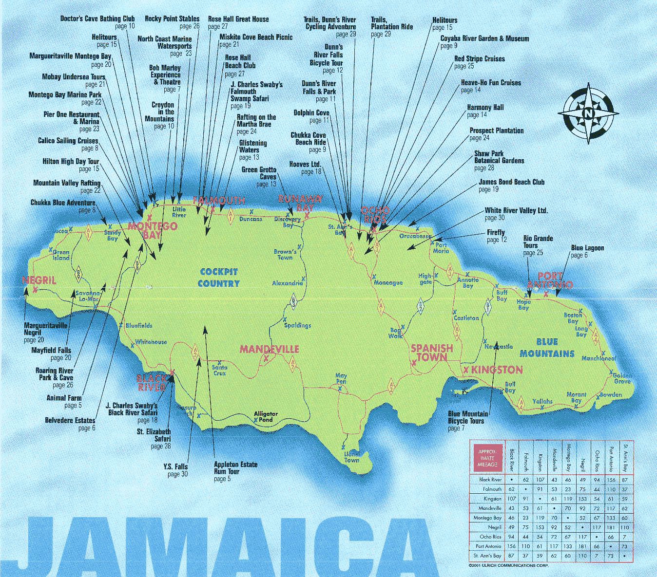 35 Map Of Negril Jamaica Maps Database Source